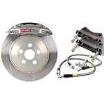 StopTech 06-10 BMW M5 E60 Front BBK w/Trophy ST-60 Calipers Slotted 380x35 Rotor Pads and SS Lines