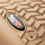 Rugged Ridge Floor Liner Front Tan 2012-2016 Ford F-250 / F-350 Regular / Extended