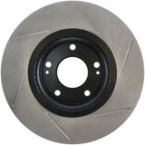 StopTech 11-13 Kia Sorento Slotted Sport Brake Rotor Front Right