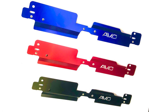 AVO 05-09 Subaru Outback 2.5L/XT / 05-09 Subaru Legacy 2.0L/2.5L Radiator Shroud - Red