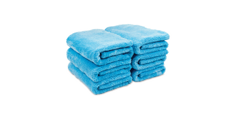 Griots Garage Microfiber Plush Edgeless Towels (Set of 6) - Single