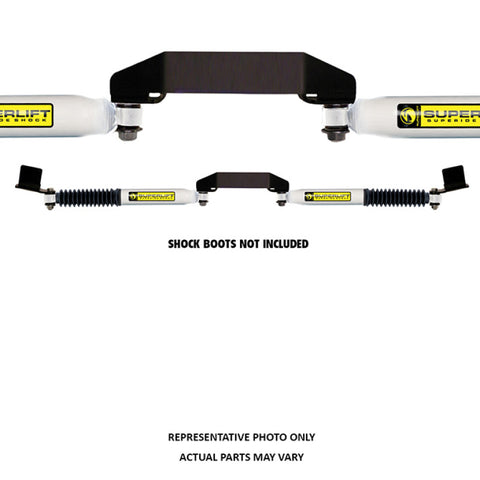 Superlift 99-04 Ford F-250/350 4WD Dual Steering Stabilizer Kit - SR (Hydraulic)