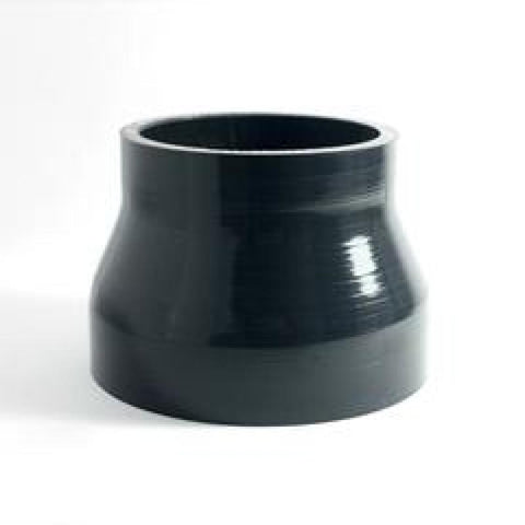 Ticon Industries 4-Ply Black 3.0in to 4.0in Silicone Reducer