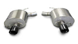 Corsa 09-13 Cadillac CTS Sedan V 6.2L V8 Black Touring Axle-Back Exhaust