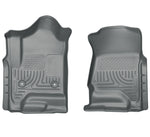 Husky Liners 14 Chevrolet Silverado 1500/GMC Sierra 1500 WeatherBeater Grey Front Floor Liners