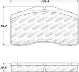 StopTech Street Touring 92-98 Porsche 911 Front Brake Pads
