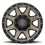 ICON Rebound 17x8.5 8x6.5 13mm Offset 5.25in BS 121.4mm Bore Bronze Wheel