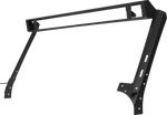 Go Rhino 07-18 Jeep Wrangler JK WLF Windshield Light Mount Frame - 40in Light Bar & Two 3in Cubes