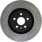 StopTech Drilled & Slotted Left Sport Brake Rotor for 2009 Cadillac CTS-V