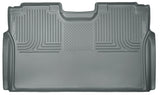 Husky Liners 15 Ford F-150 SuperCrew Cab WeatherBeater Grey 2nd Seat Floor Liner