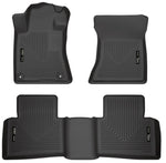 Husky Liners 2019-2020 Nissan Altima WeatherBeater Black Front & Second Seat Floor Liner