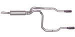 Gibson 02-03 Dodge Dakota SLT 3.9L 2.5in Cat-Back Dual Split Exhaust - Stainless