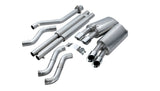 Corsa 90-95 Chevrolet Corvette C4 ZR1 5.7L V8 LT5 Polished Sport Cat-Back Exhaust