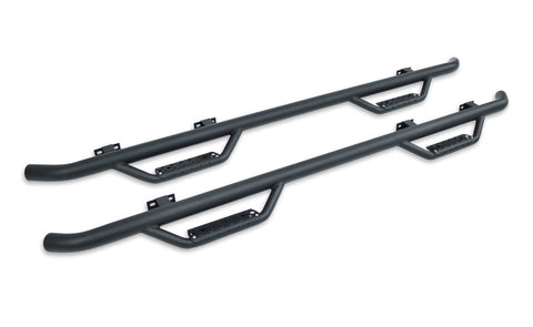 Go Rhino 15-19 Ram 1500 Classic Dominator Classic D2 SideSteps - Cab Length - Tex Blk
