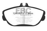 EBC 94-00 Ford Taurus 3.0 Greenstuff Front Brake Pads