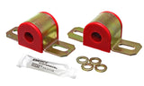 Energy Suspension Universal Red 3/4in / 19mm Non-Greaseable Sway Bar Bushings