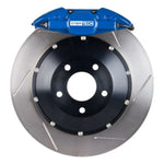 StopTech 02-05 WRX / 02-09 Impreza 2.5RS/2.5i Rear 2 Piston 328x28 Blue Slotted Rotors