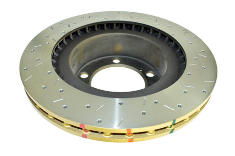 DBA 08-10 Toyota Sequoia/07-10 Tundra 2WD/4WD Front Drilled and Slotted 4000 Series Rotor