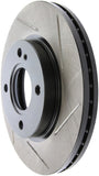 StopTech 2011-2013 Ford Fiesta 1.6L Slotted Left Front Rotor