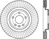 StopTech 11-14 Ford Taurus Front Left Cryo Slotted Sport Brake Rotor