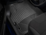 WeatherTech 2014+ Jeep Wrangler Unlimited Front Rear Rubber Floor Mats - Black