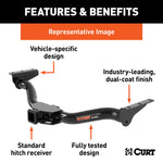 Curt 13-18 Toyota RAV4 Class 3 Trailer Hitch w/ 2in Receiver