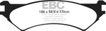 EBC 97-00 Ford Econoline E250 4.2 (4 Wheel ABS) Ultimax2 Rear Brake Pads