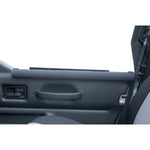 Rugged Ridge Half Door Arm Rests Black 87-06 Jeep Wrangler