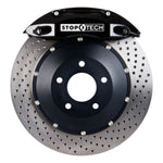 StopTech 91-05 Acura NSX Front BBK w/Black ST-40 Calipers Drilled 328x28mm Rotors