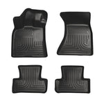 Husky Liners 09-14 Audi Q5 Weatherbeater Black Front & 2nd Seat Floor Liners