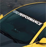 Ford Performance 2015-2016 Mustang Windshield Banner