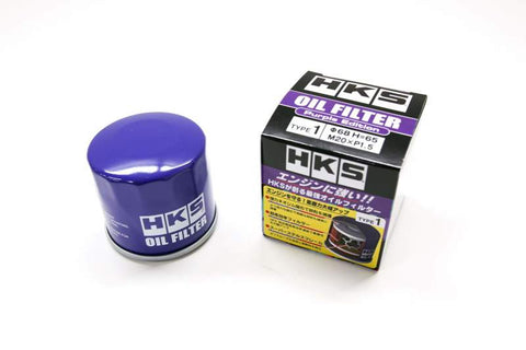 HKS OIL FILTER TYPE 6 68mm-H65 UNF (Purple)