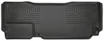 Husky Liners 11-15 Ford F250/F350/F450 Super Duty Ext Cab WeatherBeater Black 2nd Seat Floor Liners