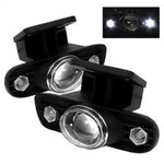 Spyder GMC Sierra 1500/2500 99-02 LED Projector Fog Lights w/Switch Clear FL-P-GS99-HL