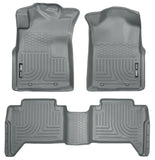 Husky Liners 05-13 Toyota Tacoma WeatherBeater Combo Grey Floor Liners