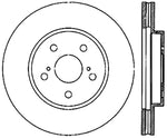 StopTech 02 Lexus ES 250/300/330/350 / 05-07 Toyota Avalon Slotted & Drilled Cryo Right Front Rotor