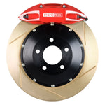 StopTech BBK 14-15 BMW M3 / M4 Rear Red ST-40 Calipers 380x32 Zinc Slotted Rotors