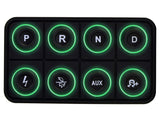 AEM EV 8 Button Keypad CAN Based Programmable Backlighting