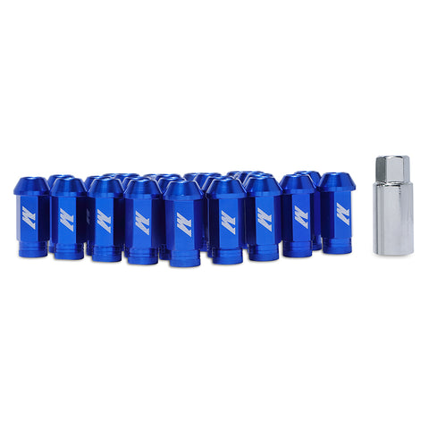 Mishimoto Aluminum Locking Lug Nuts 1/2 x 20 - Blue