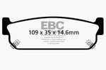 EBC 93-97 Infiniti J30 3.0 Yellowstuff Rear Brake Pads