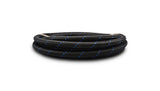 Vibrant -4 AN Two-Tone Black/Blue Nylon Braided Flex Hose (10 foot roll)