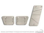 DV8 Offroad 2007-2013 Jeep JK Billet Pedal Covers Manual 3 Pc