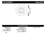 Stoptech 10 Hyundai Genesis Coupe Track Front Performance Cryo Rotor