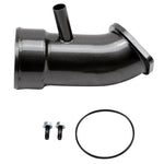 Wehrli 17-19 Chevrolet 6.6L L5P Duramax 3.5in Intake Horn w/PCV Port - Fine Texture Black