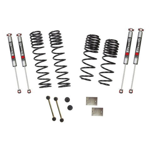 Skyjacker Diesel 1.5in Dual Rate Long Travel Sus Lift Kit w/ M96 Monotube Shocks - 2020 Jeep JL 4WD