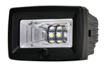 KC HiLiTES C-Series 2in. C2 LED Light 20w Area Flood Beam (Single) - Black