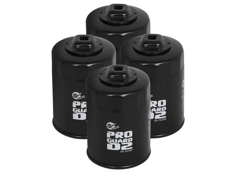 aFe ProGuard D2 Oil Filter (4 Pack) 11-13 Ford F-150 V6 3.5/3.7L / V8 5.0L (w/ 3/8in Ratchet Drive)