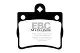 EBC 95-97 Mercedes-Benz C220 (W202) 2.2 (Single Pin Rear) Redstuff Rear Brake Pads