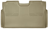 Husky Liners 15 Ford F-150 SuperCrew Cab WeatherBeater Tan 2nd Seat Floor Liner