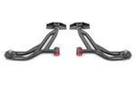BMR Suspension 05-14 Ford Mustang Lower A-Arms - Black Hammertone - Non-Adjustable